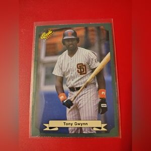 Tony Gwynn 1987 Classic Green #26 San Diego Padres Baseball Card